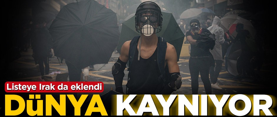 Listeye Irak da eklendi! Dünya kaynıyor