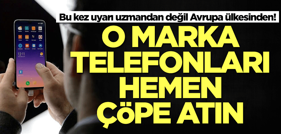 Litvanya'dan şoke eden Xiaomi açıklaması: Çöpe atın