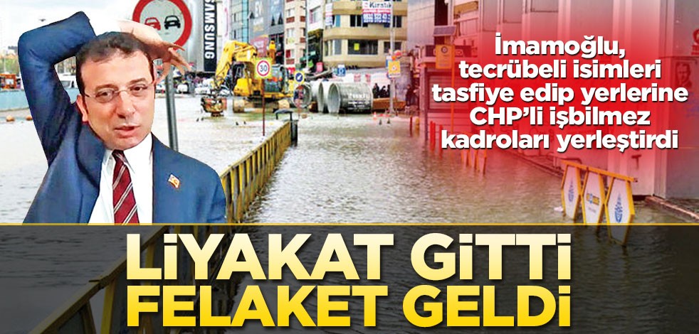 Liyakat gitti felaket geldi