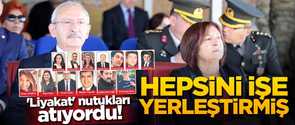 'Liyakat' nutukları atıyordu! Hepsini işe yerleştirmiş