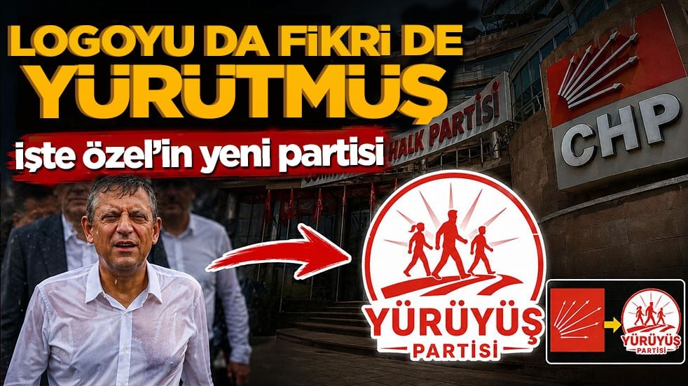 Logoyu da fikri de yürütmüş! İşte Özel’in yeni partisi