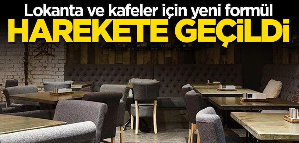 Lokanta ve kafeler için yeni formül... Bakanlık harekete geçti