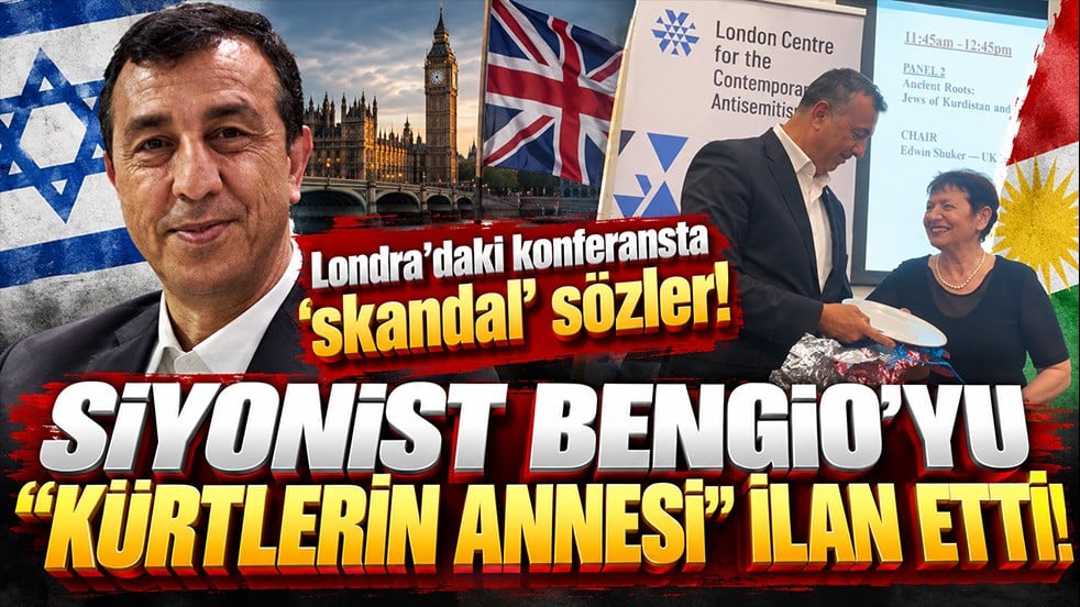 Londra’daki konferansta ‘skandal’ sözler! Siyonist Bengio’yu “Kürtlerin annesi” ilan etti.