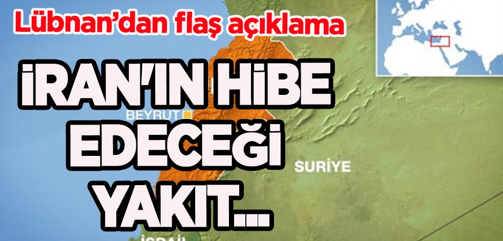 Lübnan Enerji Bakanı: İran'ın yakıt hibesi elektrik üretimimiz için stratejik öneme sahip