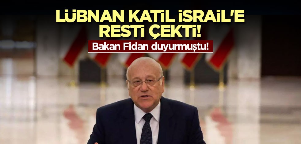Lübnan, katil İsrail'e resti çekti! 'Her türlü yolla topraklarımızı savunacağız'