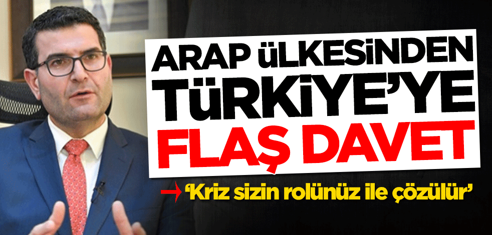 Lübnan'dan Türkiye'ye flaş davet: Krizin çözümünde rol oynayabilirsiniz