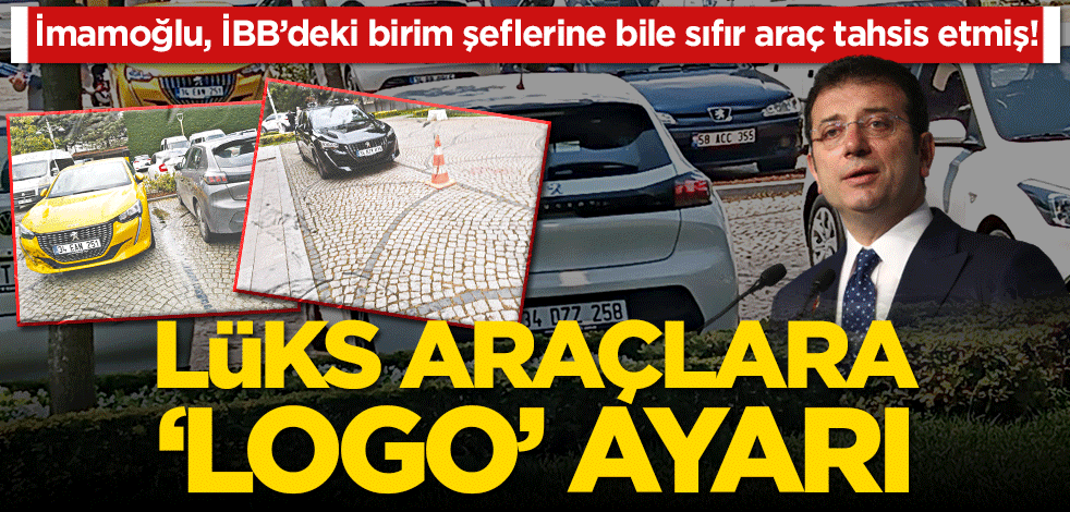 Lüks araçlara ‘logo’ ayarı