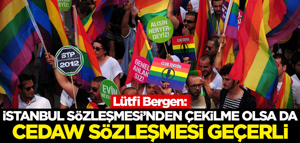 Lütfi Bergen: İstanbul Sözleşmesi'nden çekilme olsa da CEDAW sözleşmesi geçerli