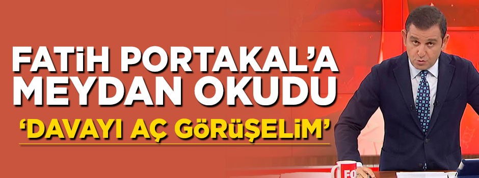 Lütfi Elvan Fatih Portakal'a meydan okudu: Davanı aç