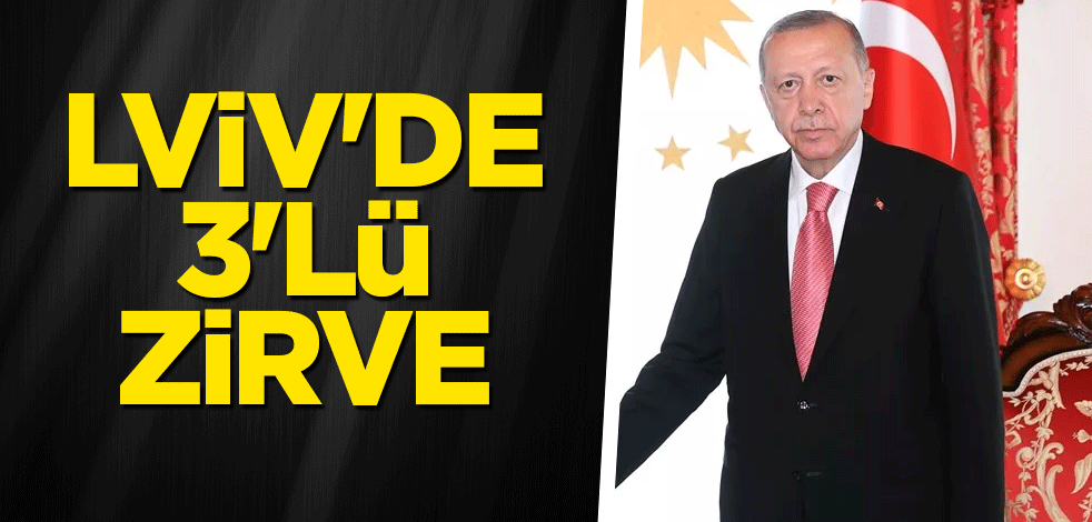 Lviv'de 3'lü zirve
