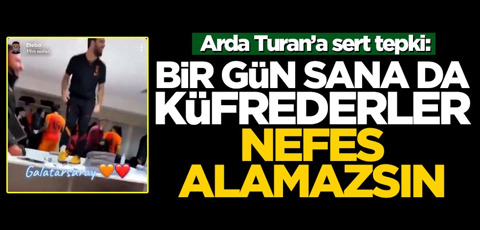 Maç sonrası Arda'ya sert tepki: Bir gün sana da küfrederler, nefes alamazsın