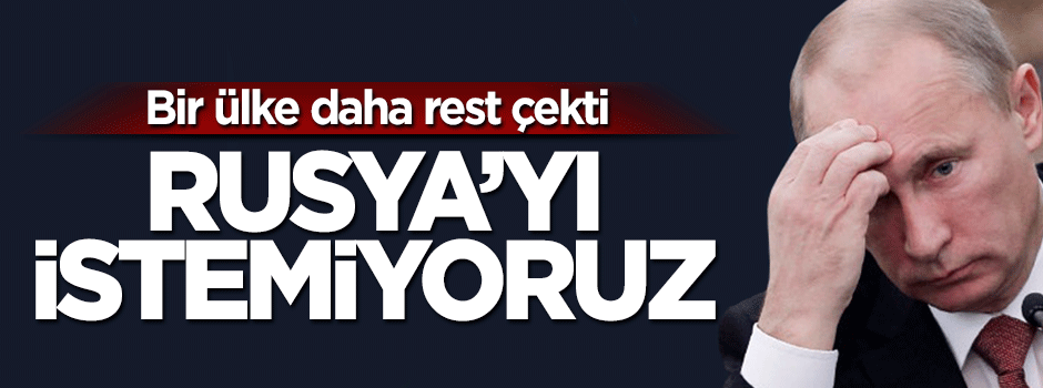 Macaristan de resti çekti: Rusya'yı istemiyoruz