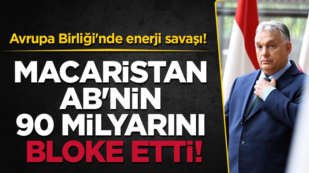 Macaristan’dan AB’ye veto: Ukrayna yardımı askıya alındı!