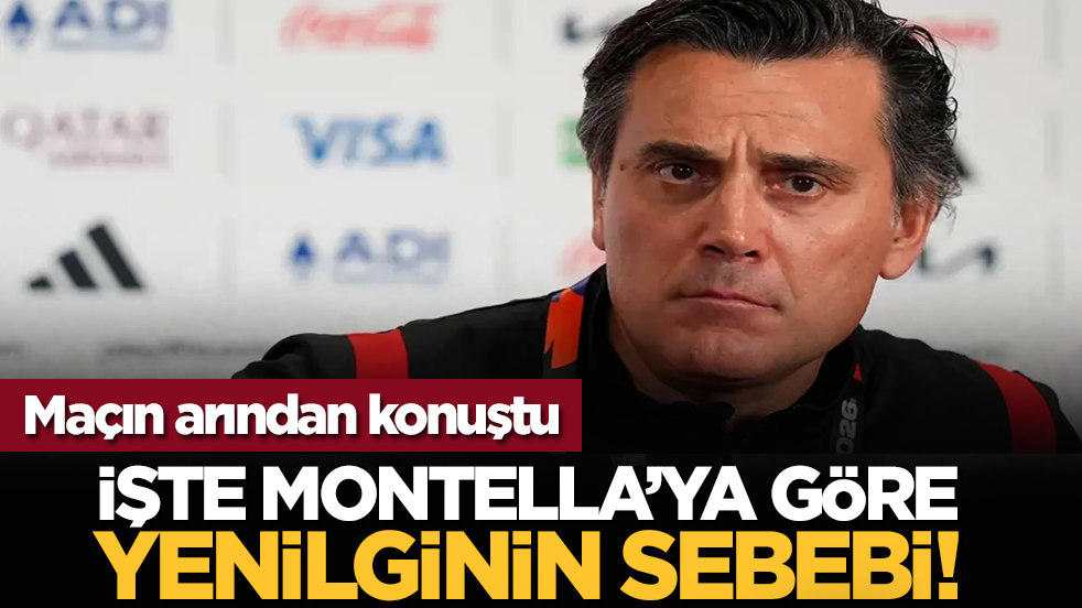 Maçın arından konuştu: İşte Montella’ya göre yenilginin sebebi!