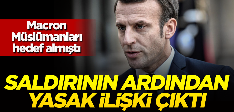Macron İslam'ı hedef almıştı! Papaz saldırısının ardından 'yasak ilişki' çıktı