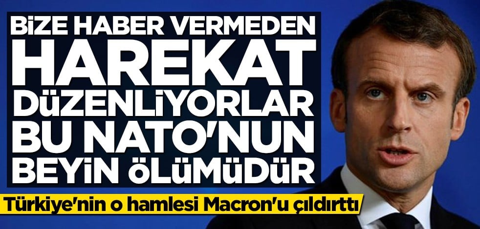 Macron: NATO'nun beyin ölümü gerçekleşti