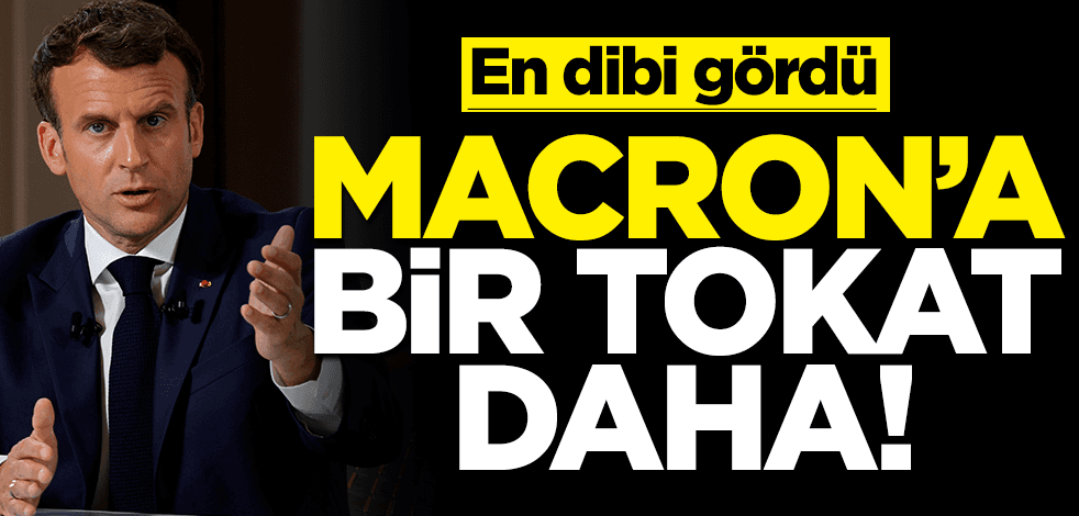 Macron'a bir tokat da sandıkta! Dibi gördüler