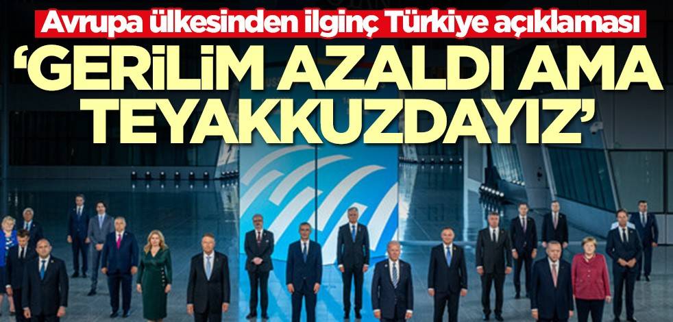 Macron'dan ilginç Türkiye açıklaması: Gerilim azaldı ama teyakkuzdayız