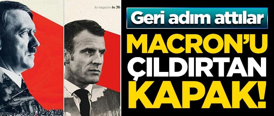 Macron'u çıldırtan kapak!