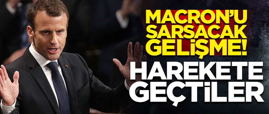 Macron'u sarsacak gelişme! Muhalefet gensoru önergesi verdi