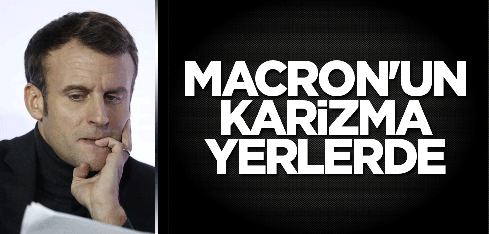 Macron'un karizma yerlerde
