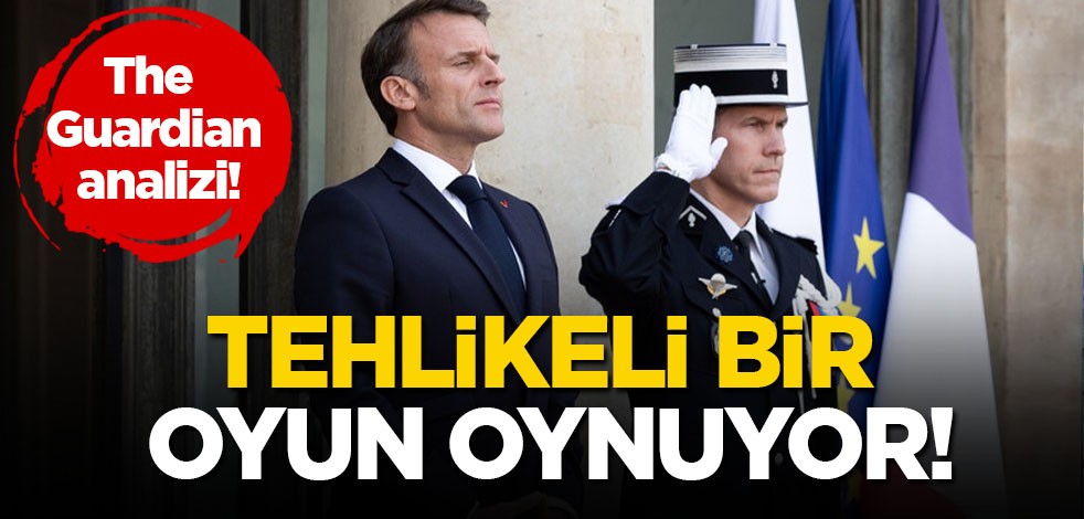 Macron'un seçim kararı: Macron tehlikeli bir oyun oynuyor! Fransız borsasını vurdu... Açıklama geldi bile