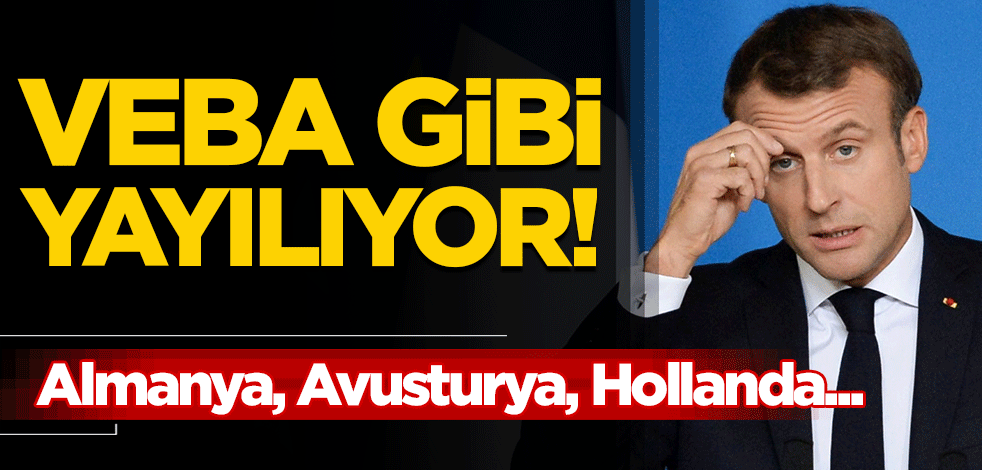 Macron'un sözleri sonrası İslam düşmanlığı Avrupa'da veba gibi yayılıyor
