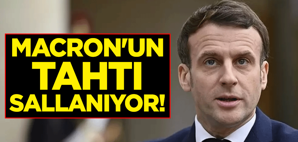 Macron'un tahtı sallanıyor!