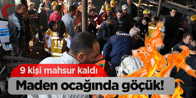 Maden ocağında göçük!