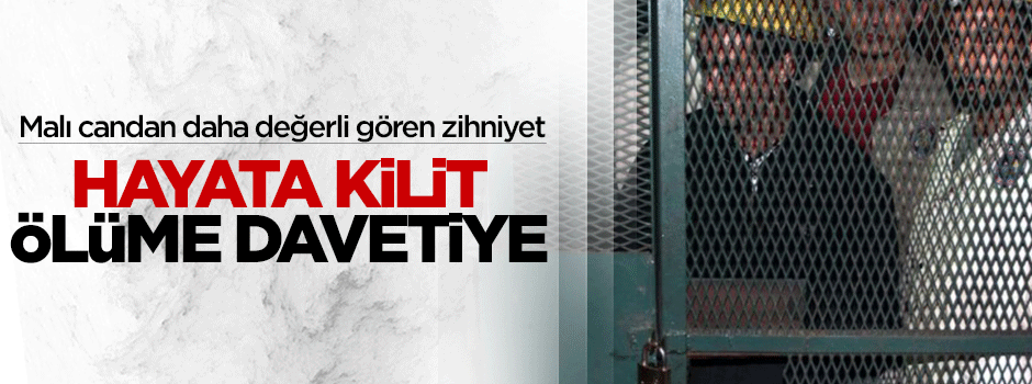 Maden ocağında kilitli çalışıyorlar