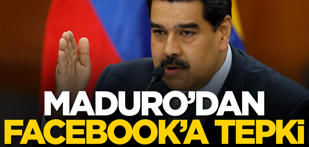 Maduro'dan Facebook'a tepki