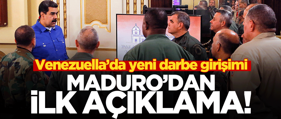 Maduro'dan yeni darbe girişimine ilişkin açıklama