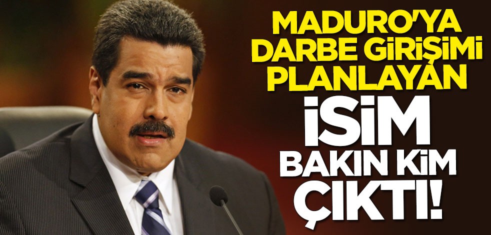 Maduro'ya darbe girişimi planlayan isim bakın kim çıktı