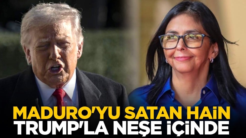 Maduro'yu satan hain, Trump'la neşe içinde