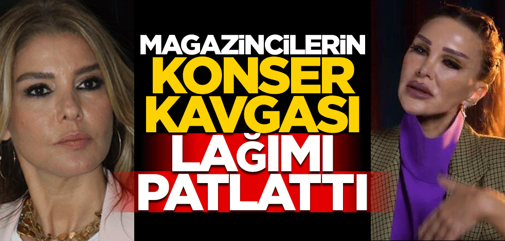 Magazincilerin konser kavgası lağımı patlattı
