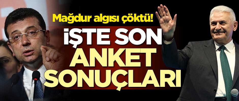 Mağdur algısı çöktü! İşte son anket sonuçları