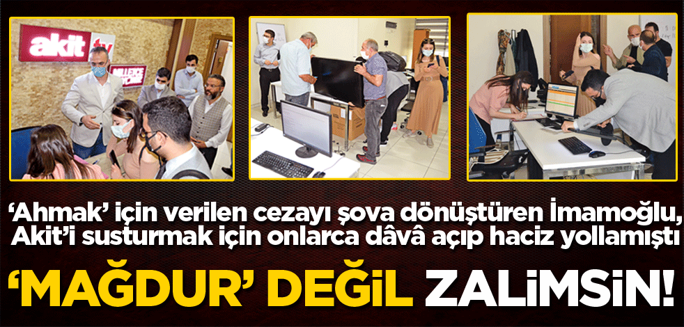 ‘Mağdur’ değil zalimsin!