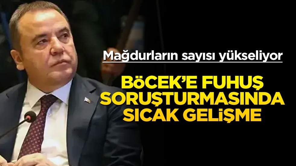 Mağdurların sayısı yükseliyor! Böcek’e fuhuş soruşturmasında sıcak gelişme