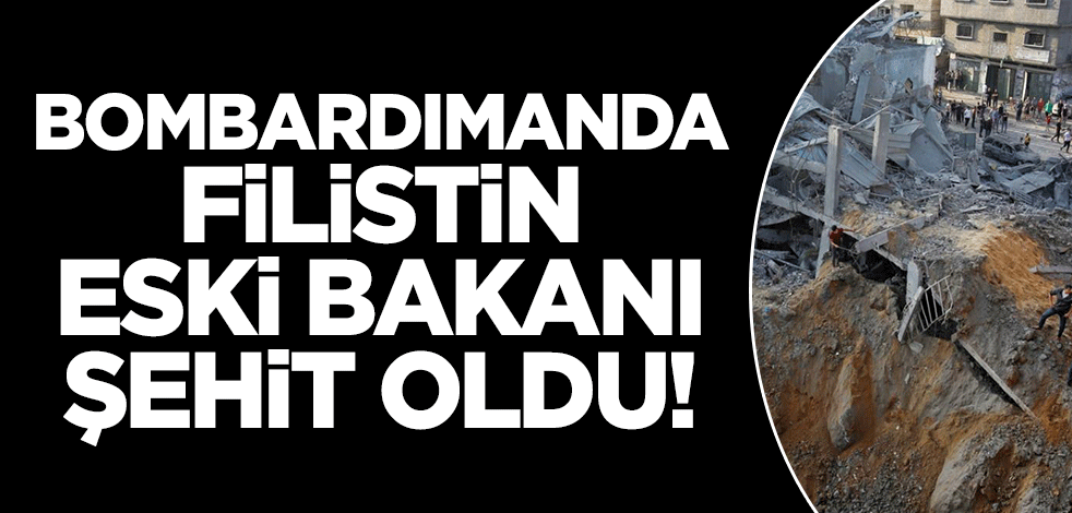 Maghazi Mülteci Kampı'na yönelik saldırıda Filistinli Din İşleri eski Bakanı şehit oldu!