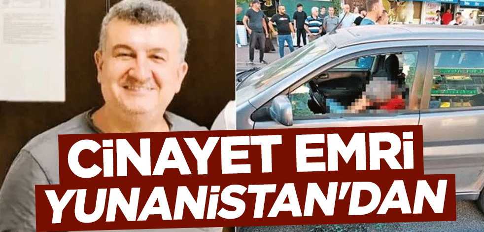 Mahir Çoğaç cinayetinde emir Yunanistan'dan