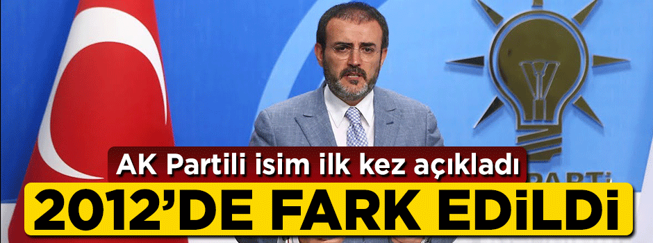 Mahir Ünal açıkladı: FETÖ 2012 yılında fark edildi