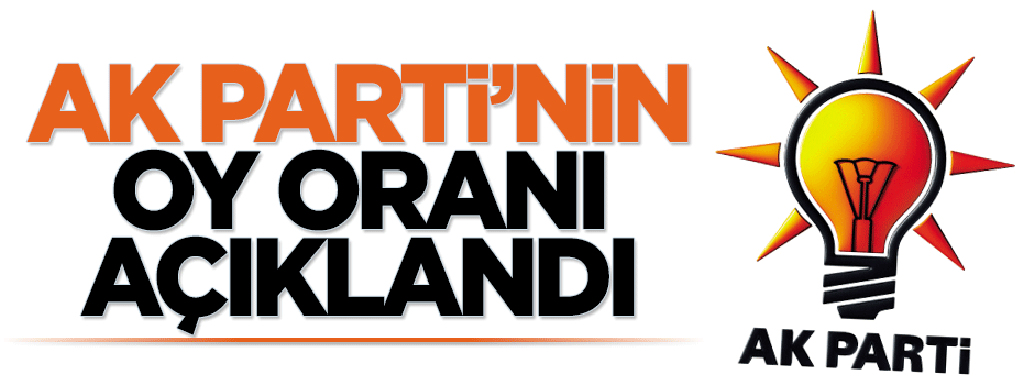 Mahir Ünal, AK Parti'nin son oy oranını açıkladı