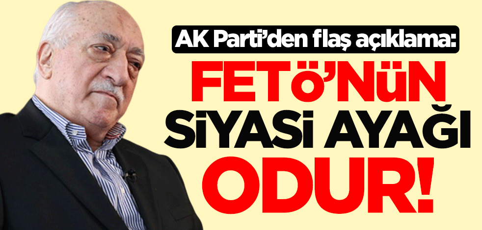 Mahir Ünal: Aynı pozisyonu kim aldıysa, FETÖ'nün siyasi ayağı odur