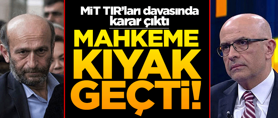 Mahkeme Enis Berberoğlu ve Erdem Gül hakkında karar verdi