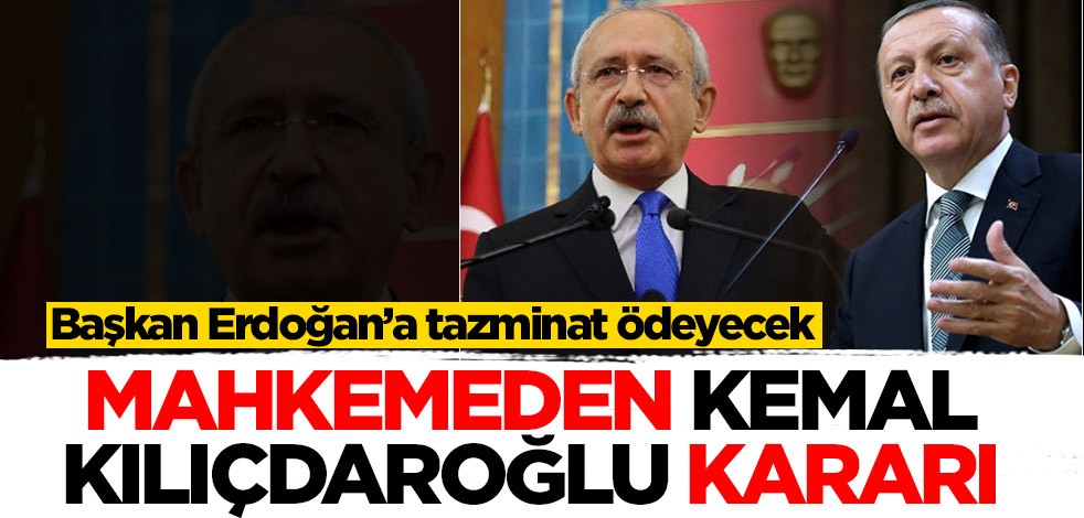 Mahkemeden Kemal Kılıçdaroğlu kararı
