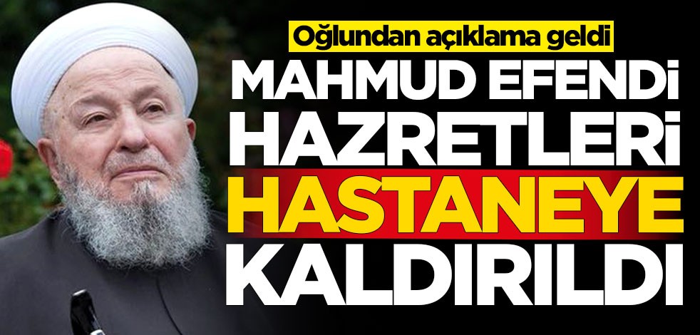  Mahmud Ustaosmanoğlu'nun sağlık durumu nasıl? Mahmud Ustaosmanoğlu hastaneye kaldırıldı