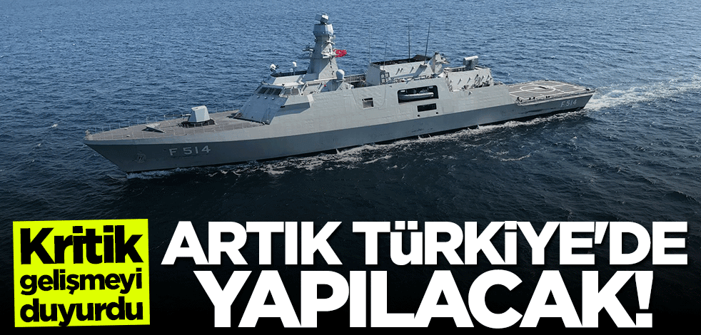 Mahmut Faruk Akşit kritik gelişmeyi duyurdu: Artık TEI’de yapılacak