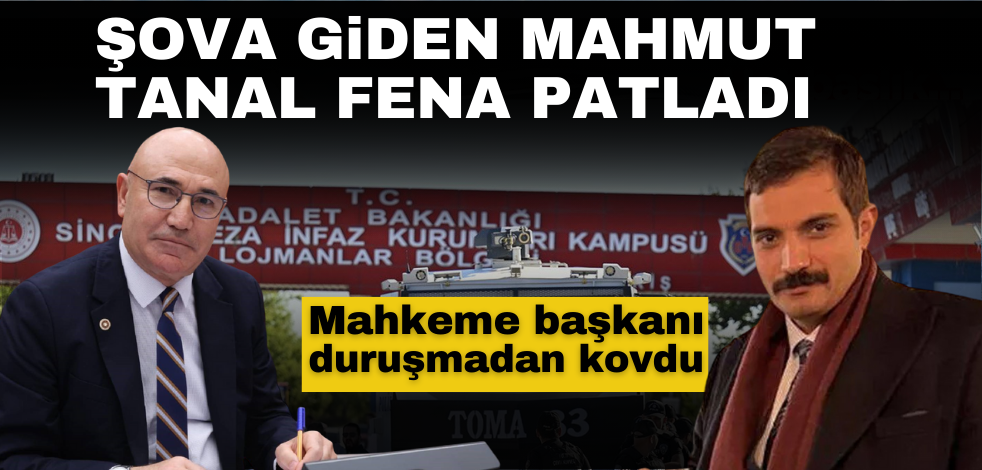 Mahmut Tanal yine şov peşindeydi, fena patladı