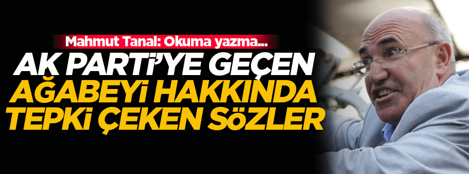Mahmut Tanal'dan ağabeyi hakkında skandal sözler!