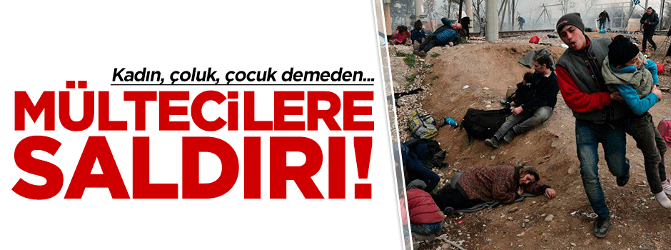 Makedon polisi mültecilere saldırdı
